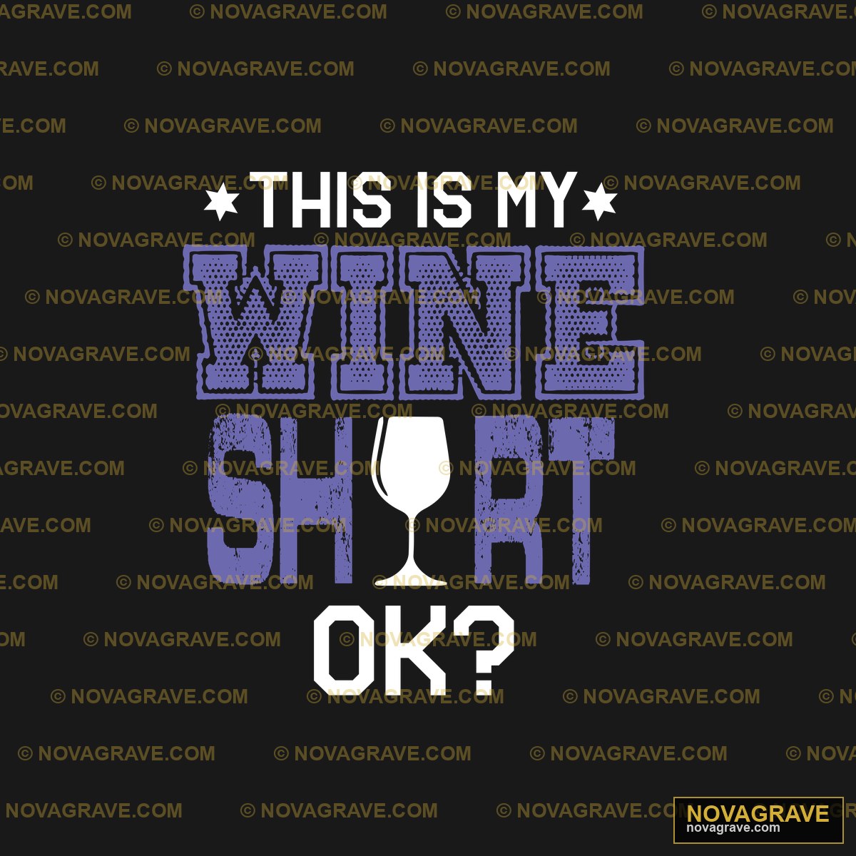 Wine Shop Humor Fun - DTF Ontwerp