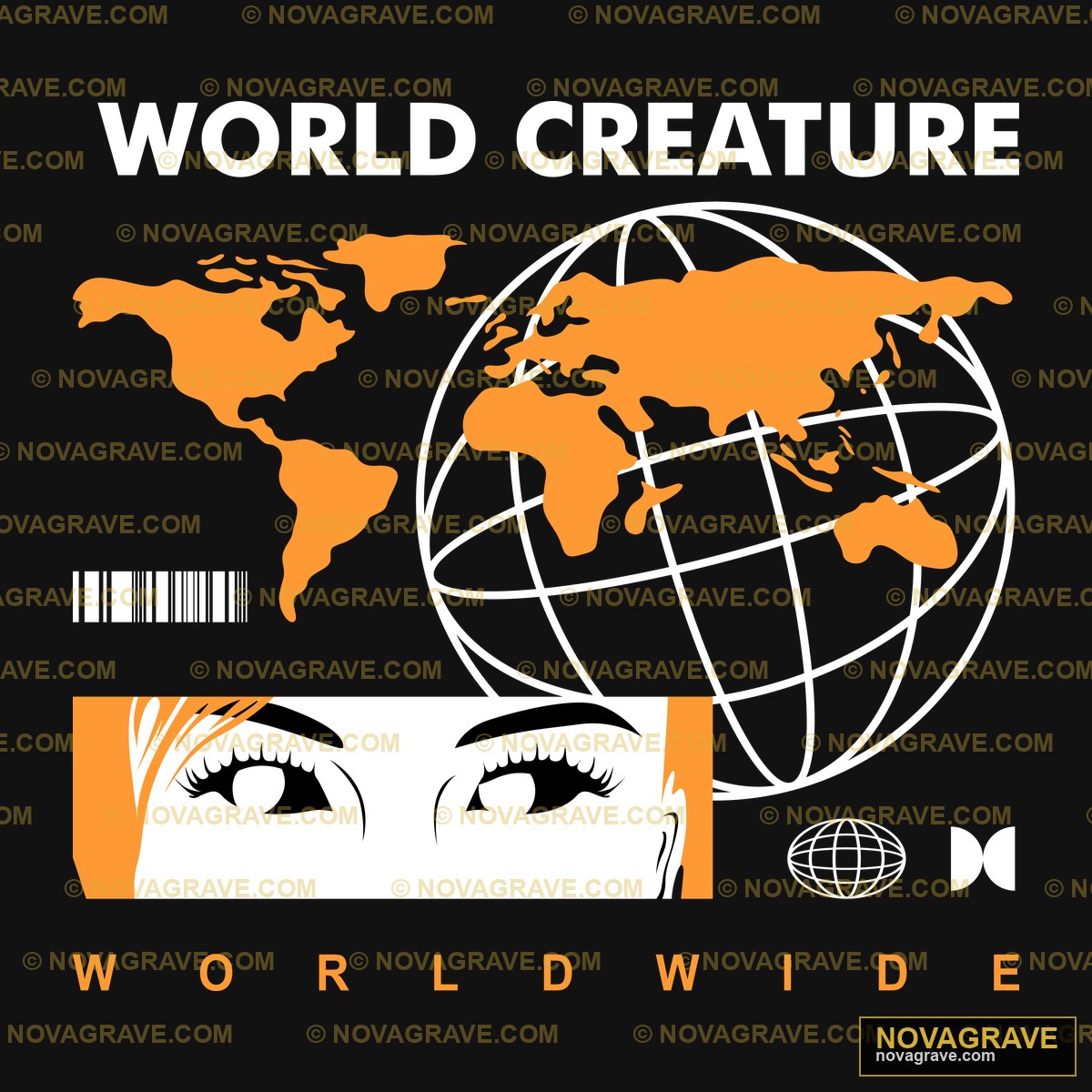World Wide Logo Other Designs - DTF Transfer Design