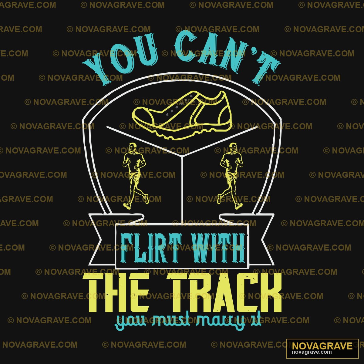 You Cant Fly With The Track You Must Other Designs - DTF Transfer Design